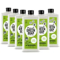 Marcel's Green Soap Afwasmiddel - Basilicum & Vetiver - 6 x 500ml