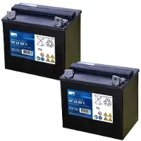 Exide Vervangende Accu Voor Shoprider TE-888SL Scooter 24V 2 X 12V 25Ah