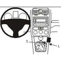 Brodit Proclip 833690 VW Jetta 06- console