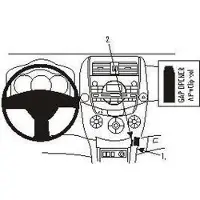 Brodit ProClip houder geschikt voor Toyota RAV 4 2006-2012 Angled mount