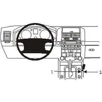 Brodit Proclip 833297 VW Touareg 03- console