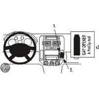 Brodit ProClip houder geschikt voor Volkswagen Polo 2002-2009 Angled mount