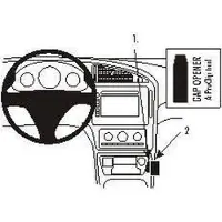 Brodit ProClip houder geschikt voor Saab 9-5 2006-2010 Angled mount