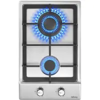 IsEasy Mgbs-312a 30 Cm Gaskookplaat 2 Branders