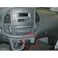 Brodit ProClip houder geschikt voor Mercedes Benz Vito 2015-2023 Angled mount