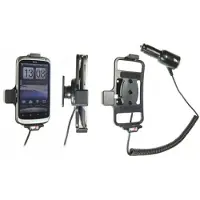 Brodit draaib. houder actief met laadkabel v. HTC Desire S