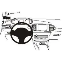 Brodit ProClip houder geschikt voor Peugeot 308 2014-2021 Left mount