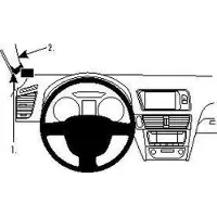 Audi ProClip houder geschikt voor Audi Q5 2009-2017 Left mount