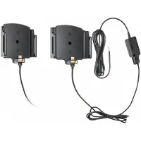 Brodit Actieve houder voor vaste installatie, Smartphonehouder, Zwart