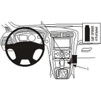 Brodit ProClip houder geschikt voor Ford Mondeo 2015-2018 Angled mount