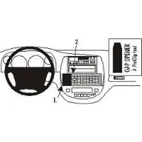 Brodit center mount v. Daewoo Tacuma 01-03