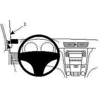 Brodit ProClip 804485 left mount - Suzuki Kizashi 10-15