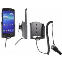 Brodit actieve houder met autolader voor Samsung I9295 Galaxy S4 Active