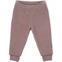 Mikk-Line - Kid's Wool Pants - Fleecebroek 122, bruin