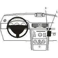 Brodit ProClip houder geschikt voor Opel Meriva 2003-2010 Angled mount