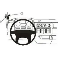 Brodit ProClip houder geschikt voor MAN TG-Serie 2000-2014 Left mount