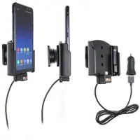 Brodit houder geschikt voor Samsung Galaxy S8 Actieve houder met 12V USB plug