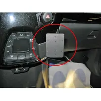 Brodit ProClip houder geschikt voor Citroën C1- Toyota Aygo- Peugeot 108, 2014 - Angled mount