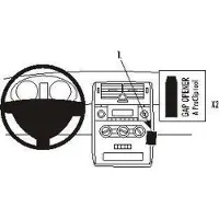 Brodit angled mount v. MB A-klasse 05-