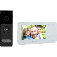 Byron Draadloze WiFi & Video Deurbel - Zwart
