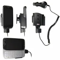 Brodit draaib. houder actief met laadkabel v. HTC Touch PRO 2
