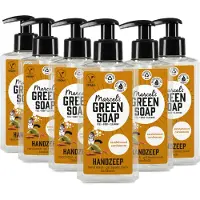 Marcel's Green Soap 6x Handzeep Sandelhout & Kardemom 500 ml