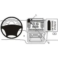 Brodit center mount v. MB Vito 04-