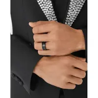 Philipp Plein - PJTEA06R7 - Ring - Heren - GOTHIC TAG - Weite 62