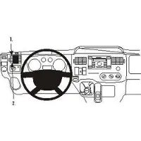 Ford ProClip houder geschikt voor Ford Transit/Tourneo 2007-2013 Left mount