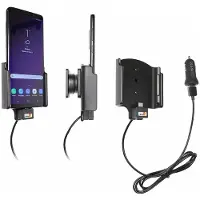 Brodit houder geschikt voor Samsung Galaxy S9 Plus Actieve houder met 12V USB plug
