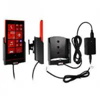 Brodit houder geschikt voor Nokia Lumia 720 Actieve houder met vaste voeding. Let op: Uitlopend artikel, Kan niet retour!