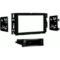 ACV 2-DIN autoradio façade met opbergvak, compatibel met verschillende GM/Suzuki voertuigen