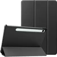 IMoshion Trifold Bookcase voor de Samsung Galaxy Tab S10 FE Plus - Zwart
