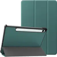 IMoshion Trifold Bookcase voor de Samsung Galaxy Tab S10 FE Plus - Donkergroen