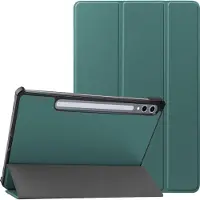 IMoshion Trifold Bookcase voor de Samsung Galaxy Tab S10 Ultra / Tab S9 Ultra - Donkergroen