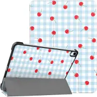 IMoshion Design Trifold Bookcase voor de Apple iPad Air 11 inch (2026) M4 / (2025) M3 / (2024) M2 / Air 5 (2022) / Air 4 (2020) - Cherry Check