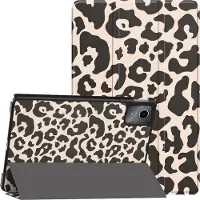 IMoshion Design Trifold Bookcase voor de Lenovo Tab M11 - Leopard