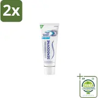 Sensodyne - Tandpasta - Rapid Relief - Gevoeligheidsverlichting - 75 ml - Voordeelverpakking - 2 stuks - Gevoelige tanden - Tandpasta