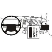 Brodit ProClip houder geschikt voor Volvo FH Serie / NH Serie 2003-2007 LET OP: UITLOPEND ARTIKEL, KAN NIET RETOUR!