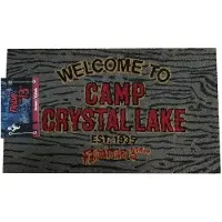SD Toys Friday 13th Welcome Camp Crystal doormat