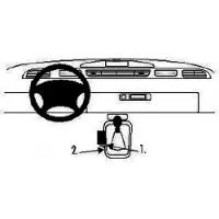Brodit ProClip houder geschikt voor Renault Espace 1997-2002 Console mount. LET OP: Uitlopend artikel, Kan niet retour!
