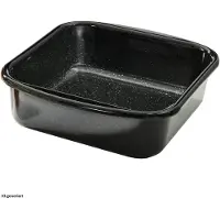 Riess Braadpan Mini, 22 x 22 cm, zwart