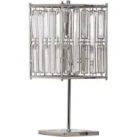 Kaheku Tischlampe Linn Kristall klar 33x33x80h 986000499