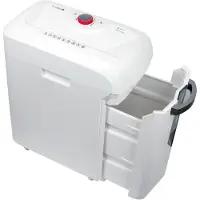 Olympia MC 306.2 Destructeur professionnel de documents/coupe micro/énergétiquement efficace Blanc