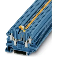 Phoenix Contact 3073050 Doorgangsserieklem 6.2 mm Schroeven Blauw 50 stuk(s) Piece
