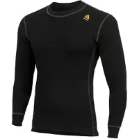 Aclima - WW Crew Neck - Merino-ondergoed XS, zwart