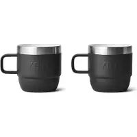 Yeti 2 Stapelbare Thermomokken 177ml Rambler 'Black'