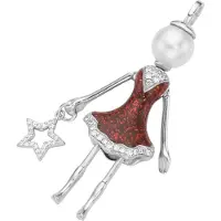 Giorgio Martello „Bella Giulia“ bewegend poppetje, hanger met ster.