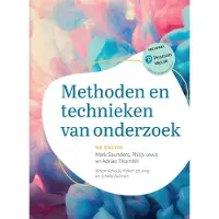 Pearson Benelux Methoden en technieken van onderzoek, 9e editie met MyLab NL toegangscode
