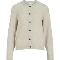 Vila Gebreid vest 'VIVioli' beige